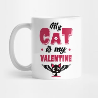 My Cat is my Valentine Mug